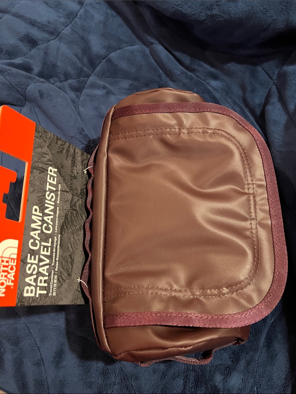 The North Face Base Camp Travel Canister in mesa rose/maroon - Picture 6 of 6